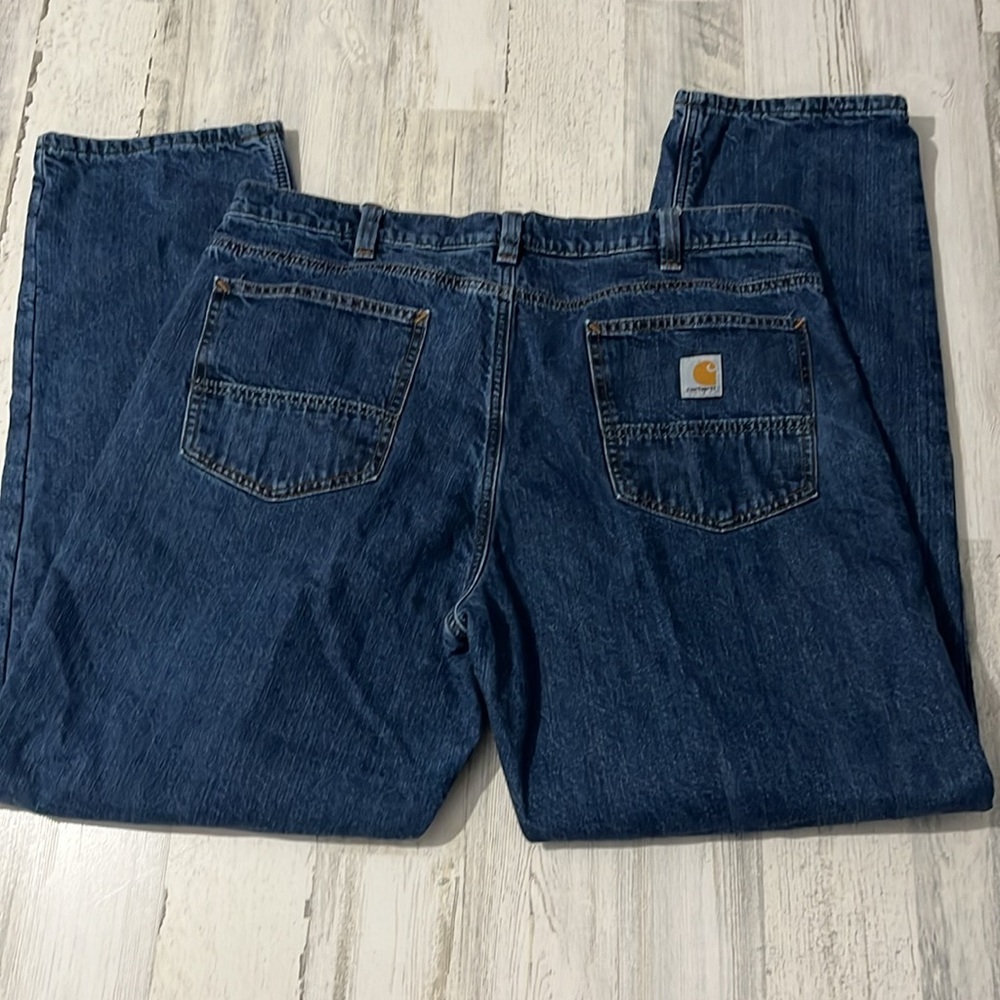 Carhartt Lined Jeans Size 40 - Picture 2 of 8